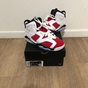 Jordan 6 Carmine 4.5Y/6W